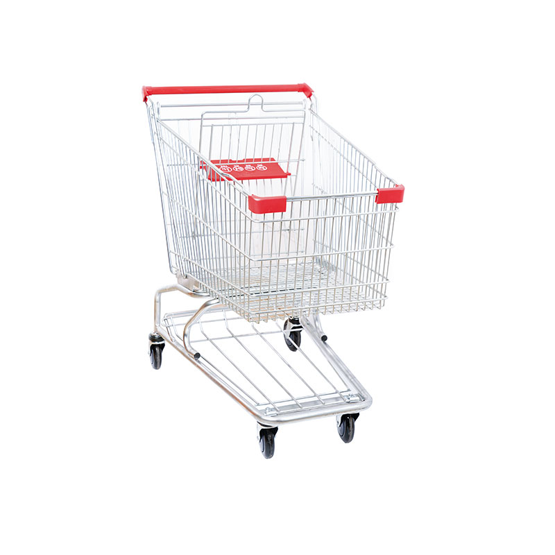 Hållbar aluminiumvikbar kundvagn