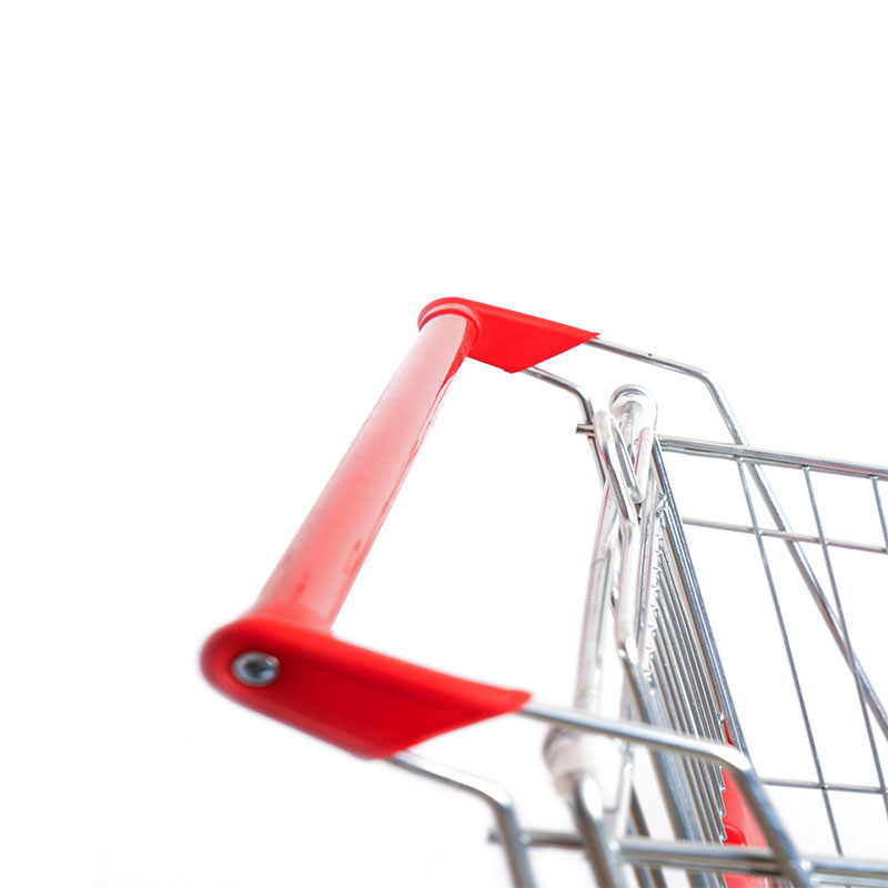 4'' Pu Wheels Metal Folding Shopping Trolley
