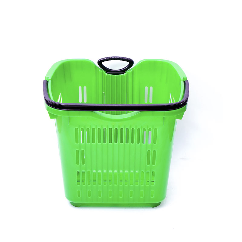 XC-B-11. Varukorgshållare i plast + snabbköp lätt att använda, shopping i plast anpassad färg fasta specifikationer