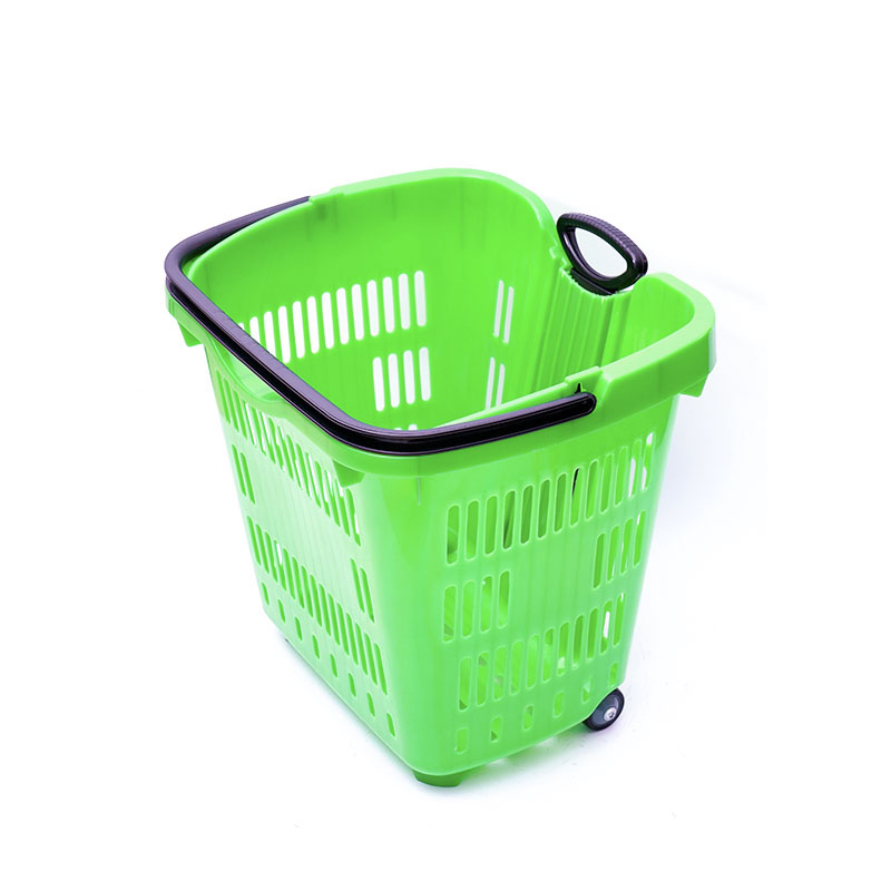 XC-B-11. Varukorgshållare i plast + snabbköp lätt att använda, shopping i plast anpassad färg fasta specifikationer