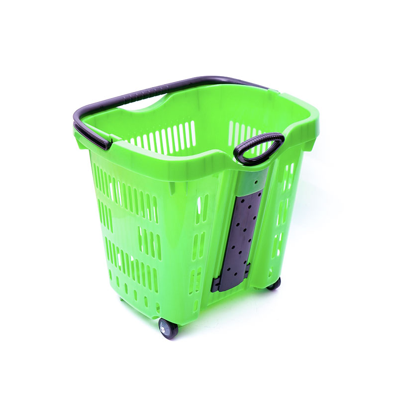 XC-B-11. Varukorgshållare i plast + snabbköp lätt att använda, shopping i plast anpassad färg fasta specifikationer