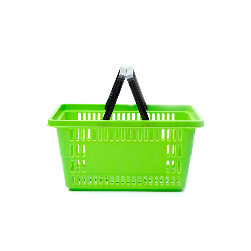 Miljövänliga hopfällbara shoppingkorgar i plast