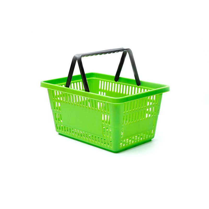 Miljövänliga hopfällbara shoppingkorgar i plast
