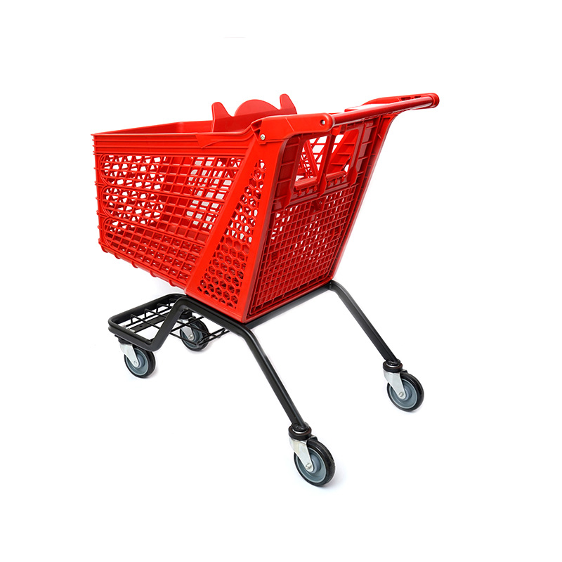 XC-PST-3. Plast kundvagn + stormarknad shopping lätt att använda, shopping plast anpassade färg fasta specifikationer