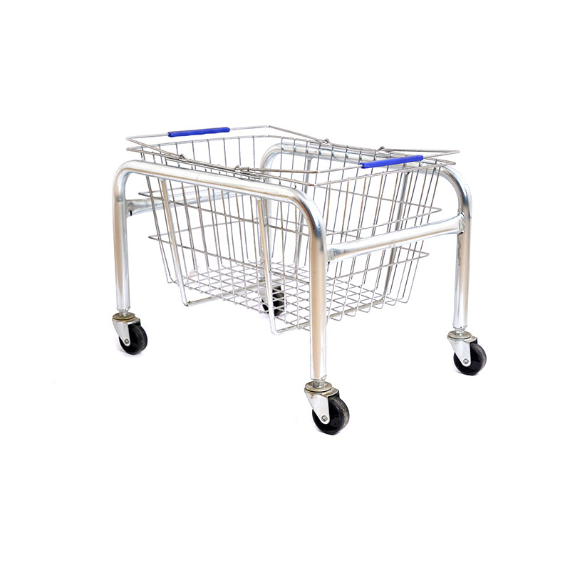XC-MST-2.-Metal-shopping-basket-holder-+-supermarket-shopping-lätt att använda,-shopping-metal-custom-color-fixed-specifications