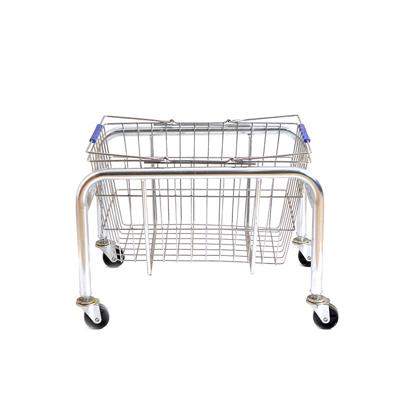 XC-MST-2.-Metal-shopping-basket-holder-+-supermarket-shopping-lätt att använda,-shopping-metal-custom-color-fixed-specifications